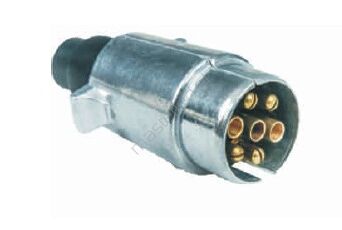 WTYCZKA 12V 7pin METAL  (WM12/7)