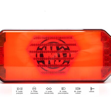 2480 RED Lampy zespolone tylne W279