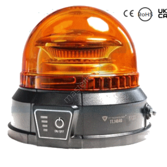 LAMPA OSTRZEGAWCZA 45 LED, NA AKUMULATOR TT.14540 TT.14540