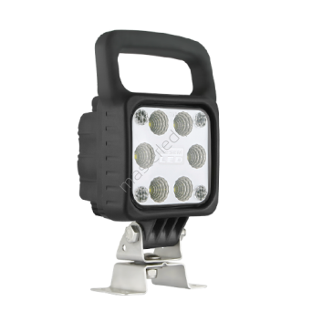 Lampa robocza LED6F z rączką 12/24V,2500lm, wiązka rozproszona