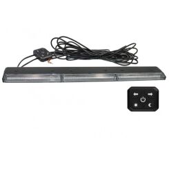 Belka ostrzegawcza LED super SLIM 473x23mm R10 R65 BLK0044