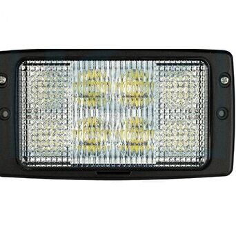 Lampa Robocza 8LED OSRAM 40W prostokątna, do Fendt