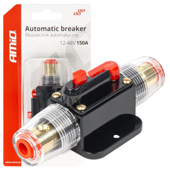 Automatic car fuse, circuit breaker 12-48V 150A AMIO-03823