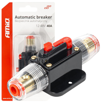 Automatic car fuse, circuit breaker 12-48V 40A AMIO-03817