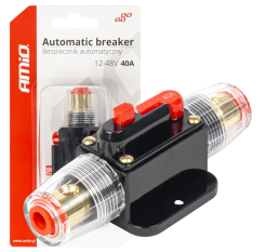 Automatic car fuse, circuit breaker 12-48V 40A AMIO-03817