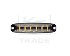 Lampa stroboskopowa 6 LED, slim, 12-24V, TT.155-6