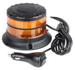 Lampa ostrzegawcza błyskowa kogut LED W29M 12V 24V AMIO-04110