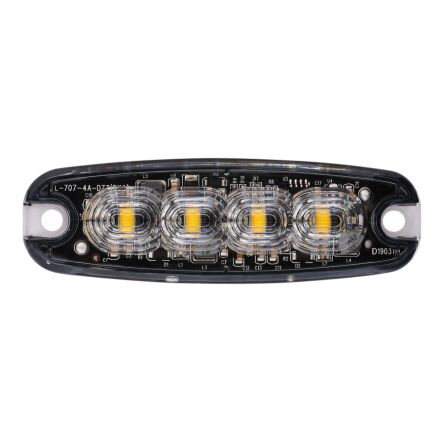 Lampa strobo 4x LED slim LW0037-2 