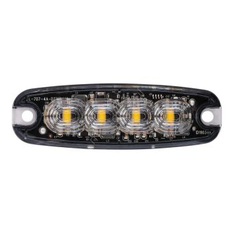 Lampa strobo 4x LED slim LW0037-2 