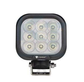 Lampa Robocza OSRAM 9LED 90 Wat rozproszona, kwadratowa