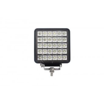 Lampa robocza 30x LED kwadrat z włącznikiem L0156