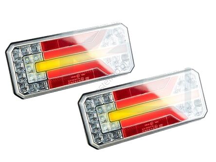 Komplet lamp zespolonych tylnych LED TT.12555 (KOMPLET)