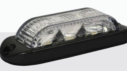 Lampa ostrzegawcza biała LED 3DVW180