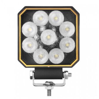 Lampa robocza 9xLED kwadratowa PLUS L0177