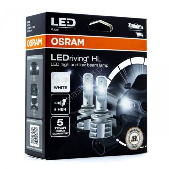 ŻarówkiOSRAM HB4 12V / 24V LEDriving HL 6000K 	9736CW