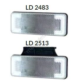 Obrysówka przednia LED LD 2483 / LD 2513 12/24V