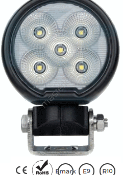 OSRAM Work Lamp 50 Watt diffused, round