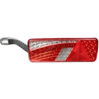 Lampa tylna zespolona lampa tylna+ obrys  75+6 LED  b-cz LEWA  (L1822)