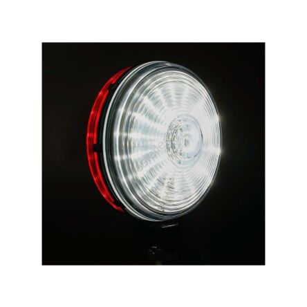 LEDSON UCHO POD LUSTERKA LED BIAŁY/CZERWONY 10-30V