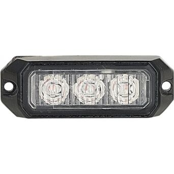 Lampa strobo 3x LED MAŁA pom. R10 wózki LW0023-1