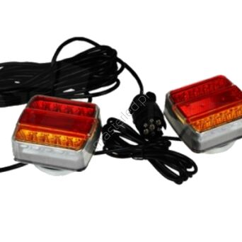 Lampa zespolona tylna LED  TT.12007 na magnesie (KOMPLET)