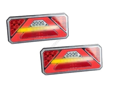 Komplet lamp zespolonych tylnych LED TT.12515 (KOMPLET)