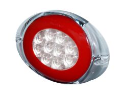 Lampa tylna LED PRO-OVAL 12/24V