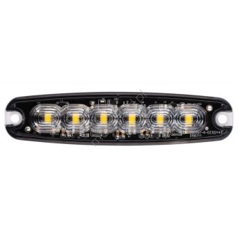 Lampa strobo 6x LED slim LW0038-2