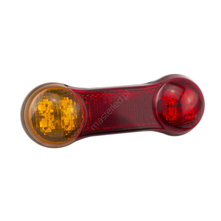 Lampa tylna zespolona DOG-BONE 4-funkcyjna 12V