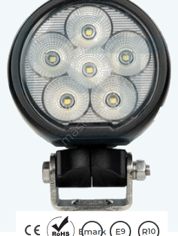 OSRAM Work Lamp 60 Watt, diffused, round