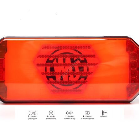 2482 RED Lampy zespolone tylne W279