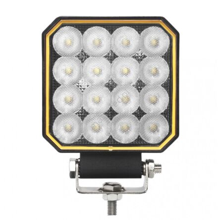 Lampa robocza 16xLED kwadratowa PLUS L0178