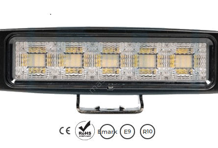 Lampa Robocza OSRAM 45 Wat rozproszona, prostokątna