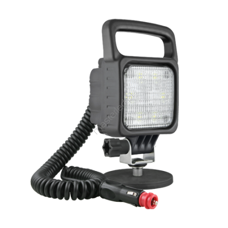 Lampy robocze z diodami LED - 800lm-2500lm - rozproszona wiązka - z uchwytem magnetycznym i rączką