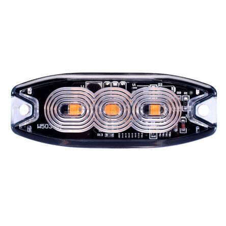 Lampa strobo 3x LED slim / LW0036