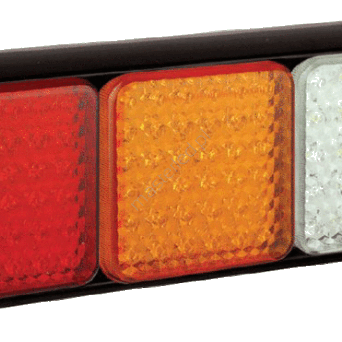 Lampa tylna 80BRAWME;  potrójna lampa modułowa, stop/pozycja/kierunkowskaz,cofania   12/24V