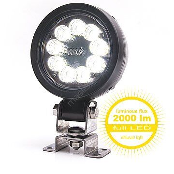 Lampa robocza 1216 / rozproszone / 12-24V / 2000lm